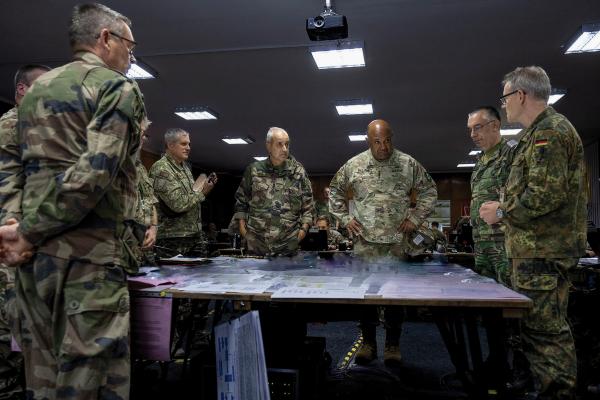 Mission Command at NATO Headquarters, October 18, 2023.