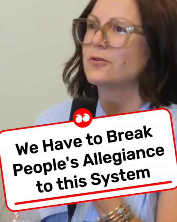 Sunsara Taylor: We have to break people's allegiance to this system