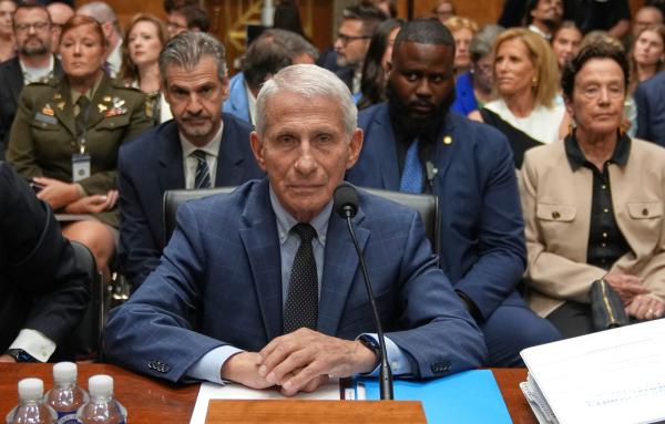 Dr. Anthony Fauci at Senate hearing, July 29, 2026.
