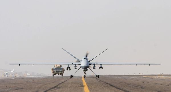 Reaper drone in Afghanistan, September 2007.