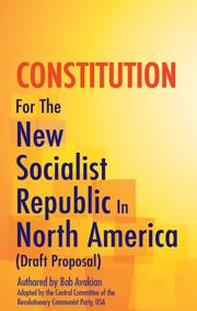 Constitution for the New Socialist Republic in North America cover 180