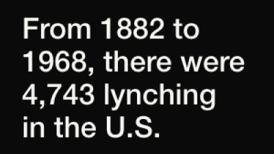 From 1882 to 1968, there were 4,743 lynching  in the U.S.