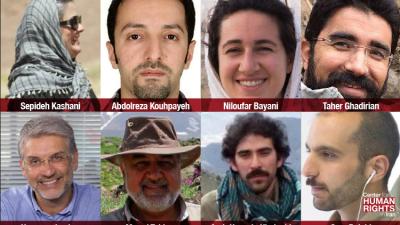 Gallery of eight environmentalists in Iran