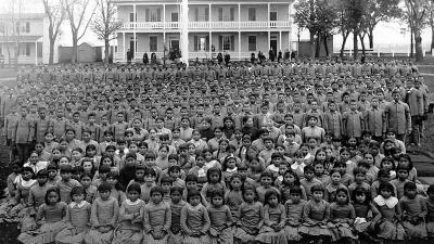 A notorious Native American boarding school