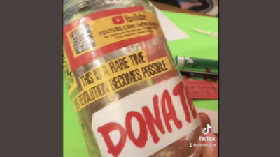 "DONATE" jar