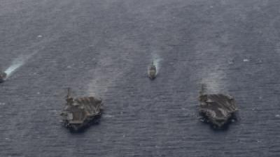 Warships off China - NY Times headline: On U.S. Foreign Policy, the New Boss Acts a Lot Like the Old One The Biden administration has charted the same course as the Trump administration on strategic priorities like China, the Middle East and U.S. military deployments.