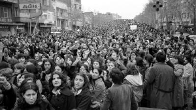 100,000 women marched in 1979 against the hijab in Tehran.