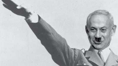 teaser netanyahu nazi
