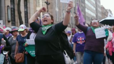 Screengrab from “Porque” video from Twitter: @ComRevCo