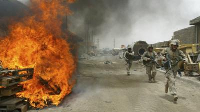 U.S. troops in Fallujah