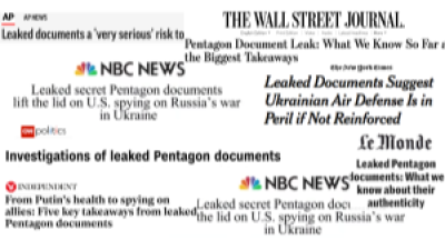 Recent headlines from mainstream media.