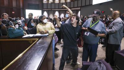 June 6, 2023, the Atlanta City Council vote to approve Cop City was met by the outrage of hundreds inside City Hall that echoed through the building: “Stop Cop City!”