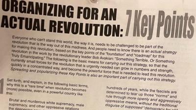 7 Key Points flyer posted on bulletin board