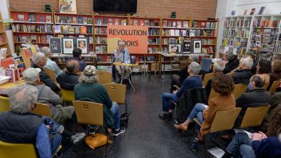 Nasser Mohajer discusses his book Voices of a Massacre Untold Stories of Life and Death in Iran, 1988, at Revolution Books Berkeley.