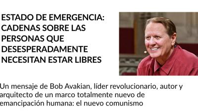 ESTADO DE EMERGENCIA: CADENAS SOBRE LAS PERSONAS QUE DESESPERADAMENTE NECESITAN ESTAR LIBRES