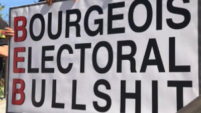 Sign: Bourgeois Electoral Bullshit