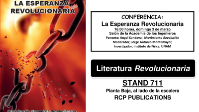 International Book Fair-Palacio de Minería, Tacuba 5, Centro, Mexico City, February 22 – March 4, 2024.