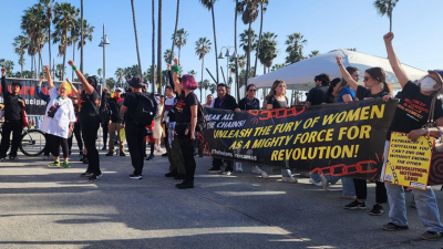 International Women’s Day in Los Angeles.
