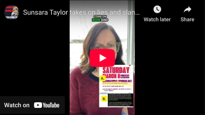 VIDEO: Sunsara Taylor takes on lies and slander