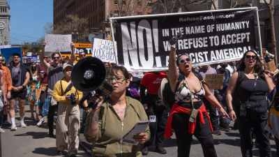 March against Fascism in San Francisco