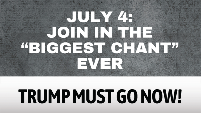 July 4: Join in the "Biggest Chant" Ever