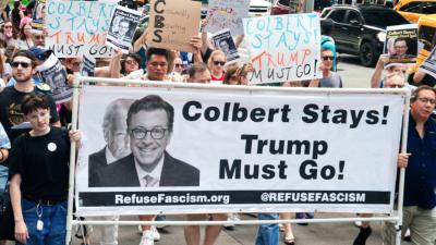 July 21 2025: Colbert Stays — Trump Must Go!