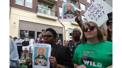 After Monarez was fired, hundreds of CDC workers gathered outside the agency’s headquarters in Atlanta to express support for those officials.
