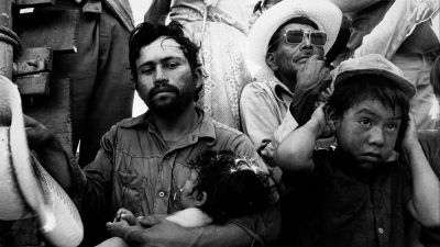 Salvadorans flee from their homeland, 1984