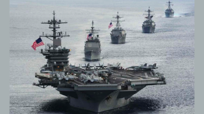 Aircraft carrier USS Abraham Lincoln