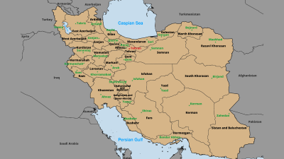 Map of Iran