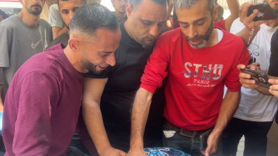 Screengrab by Drop Site News of video by Abdel Qader Sabbah.