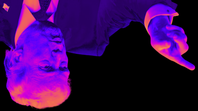 Trump, upside down