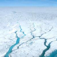 Greenland ice melting