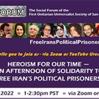  UUSF Forum Free Iran’s Political Prisoners Berkeley, CA