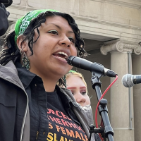 Michelle Xai at International Women's Day, NYC, Mar 8, 2022