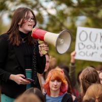 Salt Lake City, Utah high school students walk out
