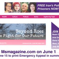 IEC ads running in Ms. Magazine