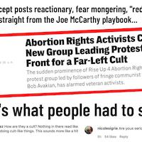 The Intercept Readers Respond to the hit job against RiseUp4Abortion Rights, Bob Avakian, and the Revcoms