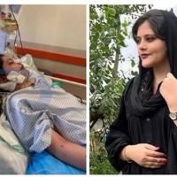 Mahsa Amina, 22 year old who was arrested, tortured, and beaten and died.