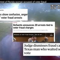 Voter fraud arrests