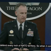 News coverage claiming Russian missile strike on Poland