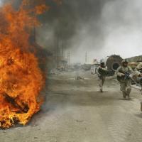 U.S. troops in Fallujah