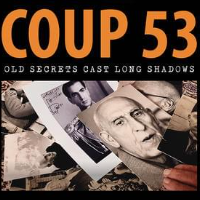 Graphic from Coup 53 movie poster.