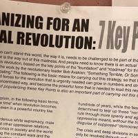 7 Key Points flyer posted on bulletin board