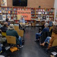 Nasser Mohajer discusses his book Voices of a Massacre Untold Stories of Life and Death in Iran, 1988, at Revolution Books Berkeley.