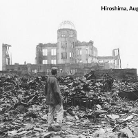 Hiroshima, after the U.S. bombing, 1945