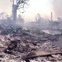 TEASER - Maui: destruction of whole city of Lahaina, August 9, 2023.