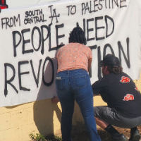 Writing on wall: From South Central LA to Palestine - People Need Revoluton