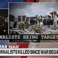 News coverage of journalist deaths in Gaza