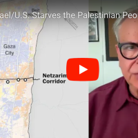 VIDEO: Israel/U.S. Starves the Palestinian People in Gaza to Death & Builds a Genocidal “Corridor”